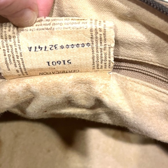 Authenticated Gucci Supreme Web Signature Boston Ophidia Tote Bag Handbag - Picture 12 of 14